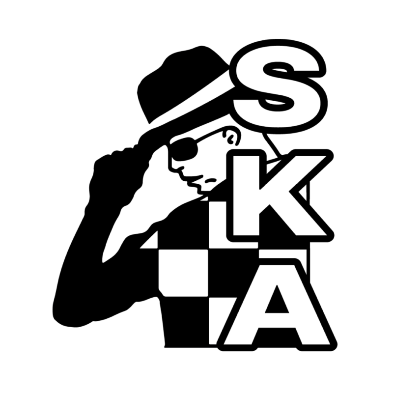 SKA Man Rude Boy Mod 2 Tone - Sticker - Image 2